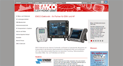 Desktop Screenshot of emco-elektronik.de